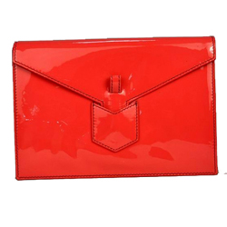 입생로랑 페이던트 클러치 오렌지