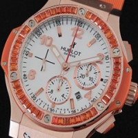 위블로 (HB 7964)Big Bang Aspen RGSq Orange Diam White SWISS 7750 A/T-1