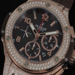 위블로 (HB 7954)Big Bang SSFull Diam Black SWISS 7750 A/T
