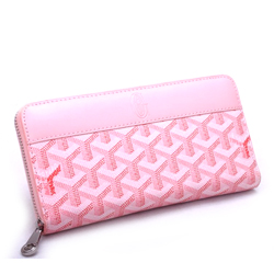 고야드 지퍼월릿 - 핑크