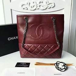  샤넬 여성체인숄더백 레드