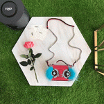 펜디더블 마이크로 바게뜨 크로스백