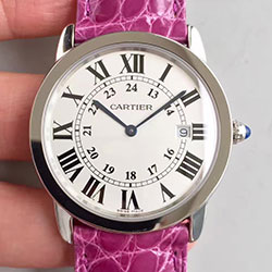 롱드 솔로 드 까르띠에 Ladies W6700255 36MM